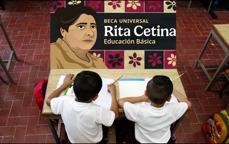 Las y los estudiantes que se incorporen por primera vez al programa de la Beca Rita Cetina recibirán un pago anual de 2 mil 500 pesos. ESPECIAL / EL INFORMADOR y Programas del Bienestar