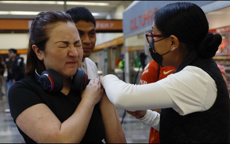 De acuerdo a la Secretaría de Salud, el grupo poblacional más afectado por los contagios de sarampión son los menores de 1 a 4 años. EFE/S. Gutiérrez