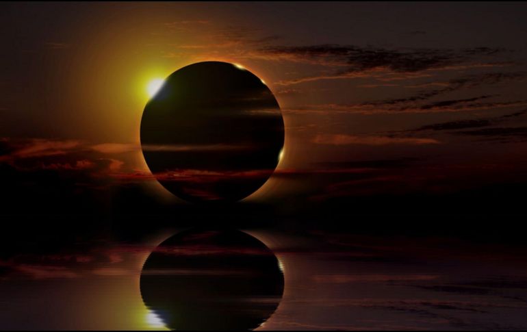 El cielo ofrecerá en febrero de 2026 un eclipse solar anular conocido como “anillo de fuego”. CANVA