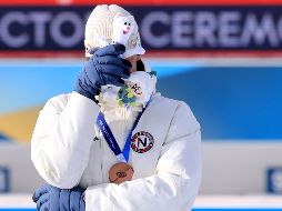 El biatleta Sturla Holm Laegreid se puso a llorar y dijo haber cometido 