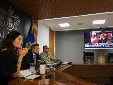 El encuentro formó parte de la estrategia coordinada entre la administración estatal y el Gobierno federal para contener la enfermedad. X / @PabloLemusN