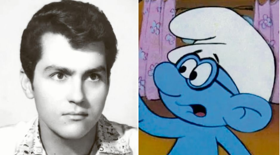 Eladio González fue la primera voz de Pitufo Filósofo en 