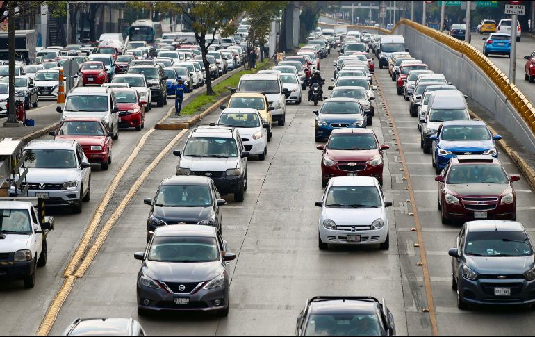 Las restricciones a la circulación aplican de las 5:00 a las 22:00 horas. EL INFORMADOR/Archivo