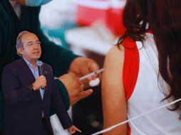 Calderón se pronunció sobre el brote de sarampión en México. EFE / ARCHIVO