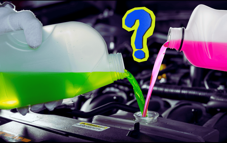 Seguro que en el mercado te has encontrado con diferentes colores de anticongelantes, lo que puede generar dudas sobre cuál necesita tu automóvil. ESPECIAL / CANVA