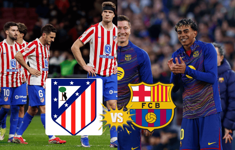 &nbsp;Lo más destacado de la semifinal entre el Atlético de Madrid y Barcelona en el juego de Ida por la Copa del Rey. EFE / ARCHIVO