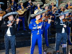 El Mariachi Vargas y el Mariachi Nuevo Tecalitlán ofrecerán el espectáculo Mariachazo en la Arena Guadalajara. EL INFORMADOR • J. ACOSTA.