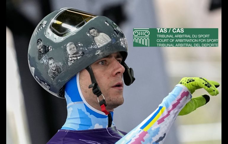 Vladyslav Heraskevych llevó su polémico caso al TAS esperando recibir una respuesta positiva. AP / ARCHIVO