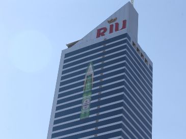 El Hotel Riu Plaza Guadalajara es un rascacielos ubicado en la ciudad de Guadalajara, Jalisco. EL INFORMADOR/ARCHIVO