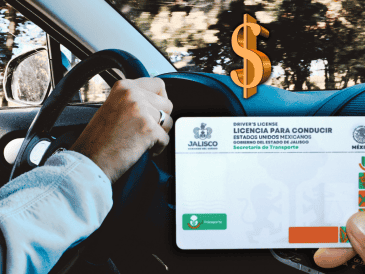 Los costos de la licencia de conducir en Jalisco subieron este 2026. ESPECIAL/Canva/Gobierno de Jalisco