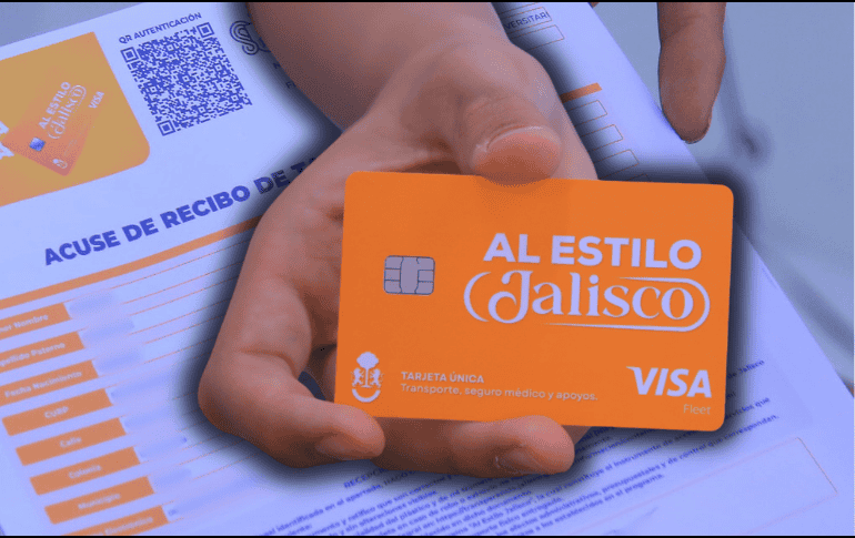 El trámite de la Tarjeta Única Al Estilo Jalisco está disponible en línea. ESPECIAL/X @GobiernoJalisco