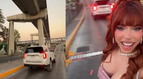 De acuerdo con la versión de Yeri Mua, los hechos ocurrieron en las inmediaciones de la caseta del Segundo Piso del Periférico Norte. INSTAGRAM/@yerimua