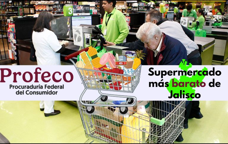 En este supermercado encuentras los precios más bajos de todo Jalisco para adquirir la Canasta Básica; se encuentra en Zapopan. EL INFORMADOR / ARCHIVO