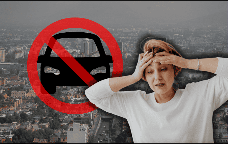 Las autoridades llaman a la población a respetar el programa del Doble Hoy No Circula. EFE/I. Esquivel ESPECIAL/Canva