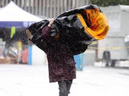 Para este lunes se preveían lluvias puntuales fuertes, con acumulaciones de entre 25 y 50 milímetros. EFE