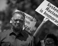 En la imágen, Jesse Jackson en una protesta pública en 2018. EFE / ARCHIVO