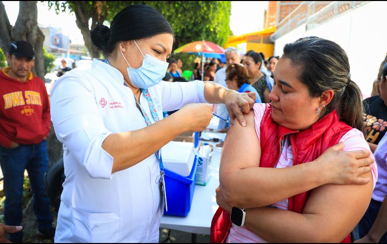 Eduardo Clark reiteró que México dispone de 27 millones de dosis contra el sarampión y que en los próximos tres meses se recibirán casi 20 millones adicionales. EL INFORMADOR/ J. Acosta