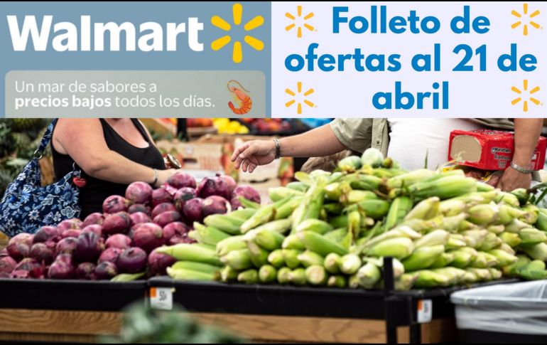Lee aquí las ofertas en alimentos que tiene Walmart para los siguientes meses. EFE / ARCHIVO