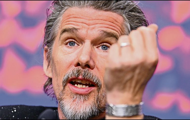 Ethan Hawke. El actor defendió en Berlín la libertad de expresión de los artistas y el papel del cine como espacio de imaginación colectiva. EFE