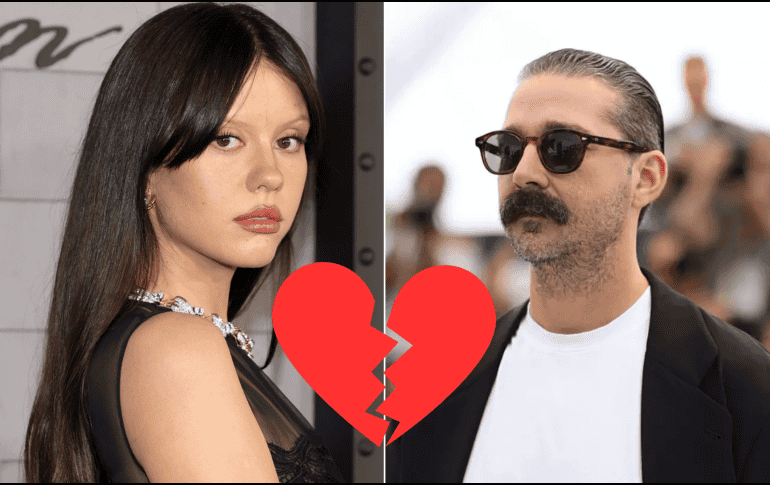 Shia LaBeouf y Mia Goth se separan tras casi una década de relación. AFP / ARCHIVO