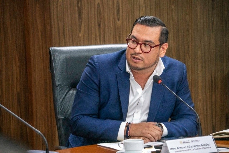 Mtro. Antonio Talamantes Geraldo, Director General de Leche para el Bienestar del Gobierno de México.&nbsp;