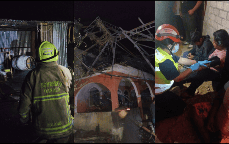 De acuerdo con el Gobierno de Oaxaca, el siniestro ocurrió en un polvorín ubicado en la calle Los Pinos, en San Miguel, Guelache. X / @SSPC_GobOax