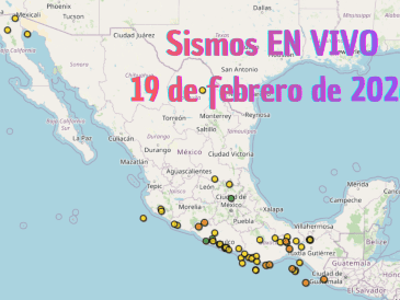 EN VIVO | Sismos en México | Jueves 19 de febrero. ESPECIAL / SSN