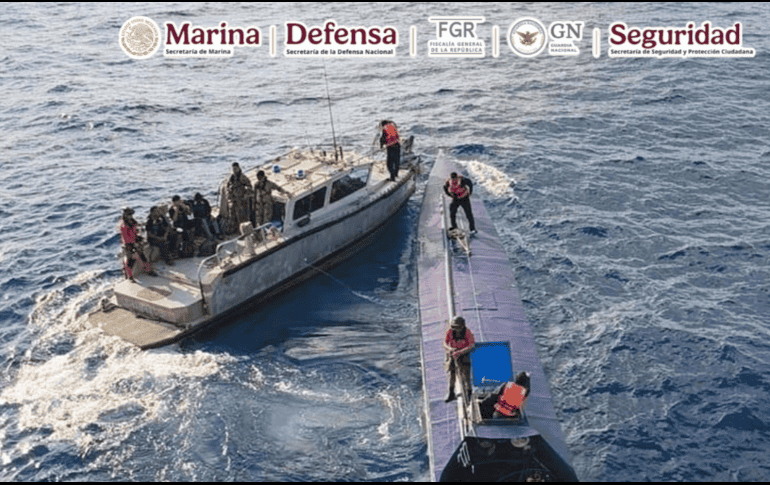 En lo que va de la última semana, las operaciones marítimas habrían permitido asegurar cerca de diez toneladas de esta droga. X / @OHarfuch