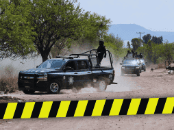 Elementos de Seguridad mantienen un operativo de revisión a motociclistas en diversas calles y bulevares de San Francisco del Rincón en búsqueda de los responsables del tiroteo. SUN / ARCHIVO