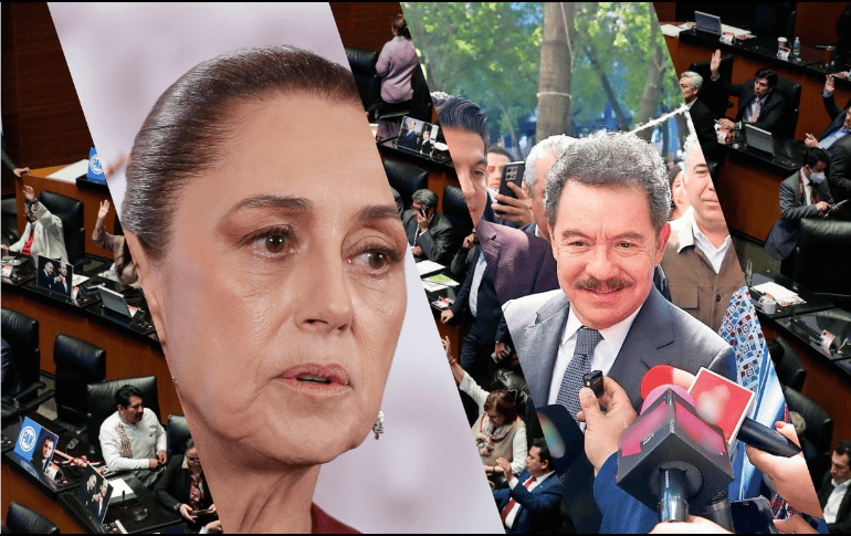 La reforma electoral que Sheinbaum enviará al Congreso sí contempla reducción de plurinominales y recorte de presupuesto para el INE. EFE / I. Esquivel / SUN / ARCHIVO