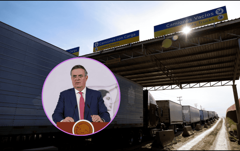 La revisión del T-MEC entre México, Estados Unidos y Canadá está prevista que concluya a mediados de este año, según Marcelo Ebrard. NTX / ARCHIVO / ESPECIAL / Economía