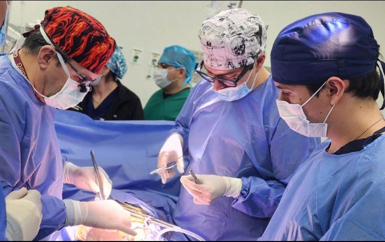 La Red de Hospitales Civiles de Guadalajara informó que el Antiguo Hospital Civil “Fray Antonio Alcalde”, junto con el IMSS y Urgencias del Estado, concretó la quinta donación multiorgánica y la cuarta de multitejidos de 2026. CORTESÍA / Hospital Civil de Guadalajara