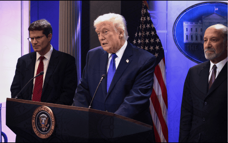 La decisión representa uno de los mayores reveses para la agenda del republicano en su segundo mandato. EFE/EPA/S. Thew