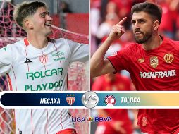 Necaxa y Toluca se enfrentan en el Estadio Victoria por la Jornada 7 del Clausura 2026. ESPECIAL / IMAGO7 y CANVA