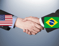 Donald Trump había impuesto a Brasil aranceles de hasta un 50% en sus productos, un porcentaje bastante alto. CANVA