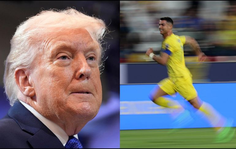 Esto le pide Donald Trump a Cristiano Ronaldo. EFE / ARCHIVO