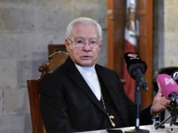 José Francisco instó a la Virgen de Zapopan para que pacifique la ciudad y tranquilice a los fieles católicos y sus comunidades. EL INFORMADOR/ARCHIVO