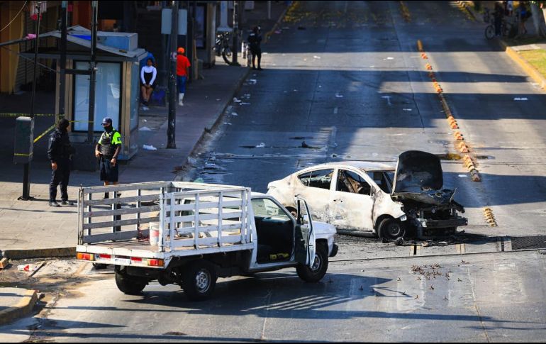 Se mantiene el operativo coordinado con autoridades de los tres órdenes de gobierno para descartar más víctimas. EL INFORMADOR/ J. ACOSTA.