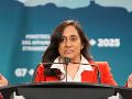 La ministra de Exteriores canadiense, Anita Anand. AFP / ARCHIVO