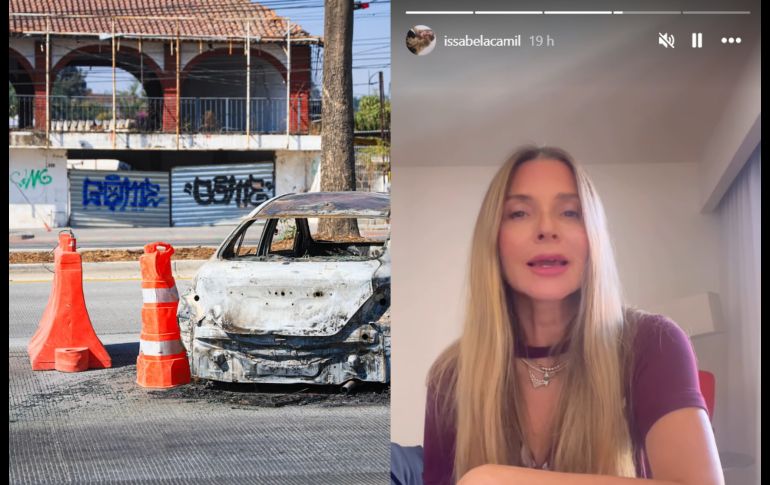 Esto dijo Issabela Camil sobre la suspensión de la obra  