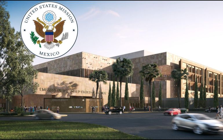 EU retira resguardo, pero mantiene toque de queda nocturno. ESPECIAL/EMBAJADA DE EU EN MÉXICO