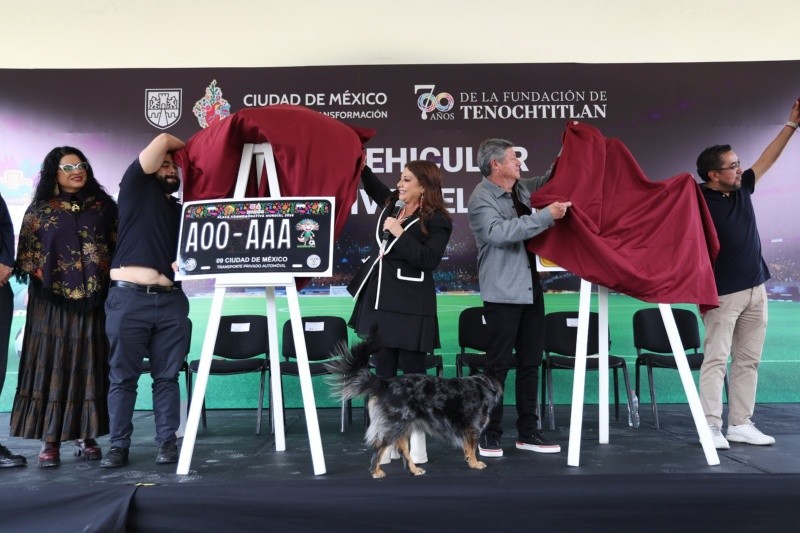 Con esta acción, la CDMX se suma a las actividades conmemorativas previas al arranque del Mundial 2026. X/@ClaraBrugadaM&nbsp;