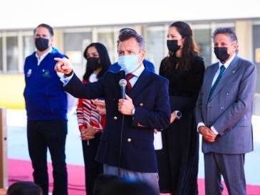 Lemus felicitó a la ciudadanía por seguir las recomendaciones de los gobiernos federal, estatal y municipal, así como al sector empresarial. EL INFORMADOR/ J. Acosta