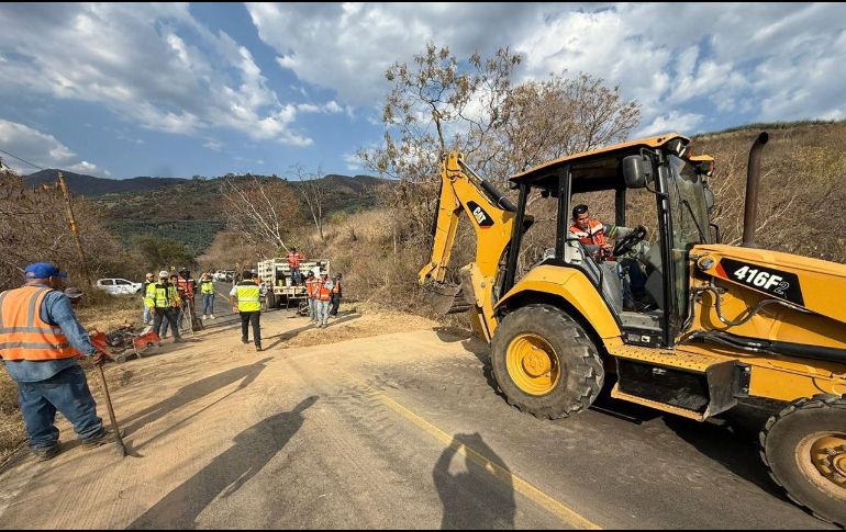 La apertura de la circulación se logró gracias al trabajo coordinado entre distintas dependencias del Gobierno de Jalisco. CORTESÍA.