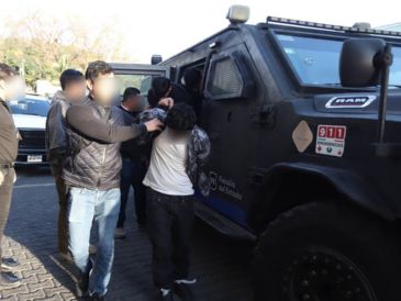 La totalidad de estos detenidos fue capturada en flagrancia por distintas corporaciones de seguridad en varias colonias del estado, y se le llevó a un complejo penitenciario ayer, 24 de febrero. CORTESÍA / FIscali de Jalisco
