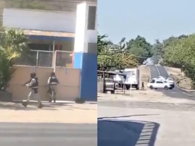 Los elementos de la Guardia Nacional realizaban recorridos de reconocimiento para prevenir bloqueos carreteros y verificar que las vías permanecieran libres cuando fueron atacados sobre la calle Margarita Maza de Juárez, a la altura del Sonajero Tuxpan. ESPECIAL