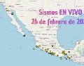 EN VIVO | Sismos en México | Jueves 26 de febrero. ESPECIAL / SSN