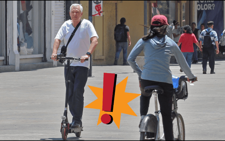 Las autoridades capitalinas ya definieron los lineamientos para la circulación de bicicletas eléctricas y patines eléctricos. EL INFORMADOR / ARCHIVO