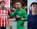 Tres futbolistas que representan equilibrio, competencia y futuro dentro del Rebaño Sagrado. Imago7 / ARCHIVO