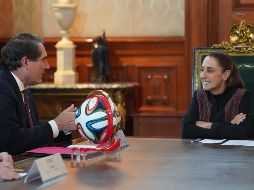 Ciudad de México albergará el 11 de junio próximo el partido inaugural de la Copa del Mundo y tiene cuatro partidos más programados en Guadalajara y Monterrey. ESPECIAL/X/@Claudiashein